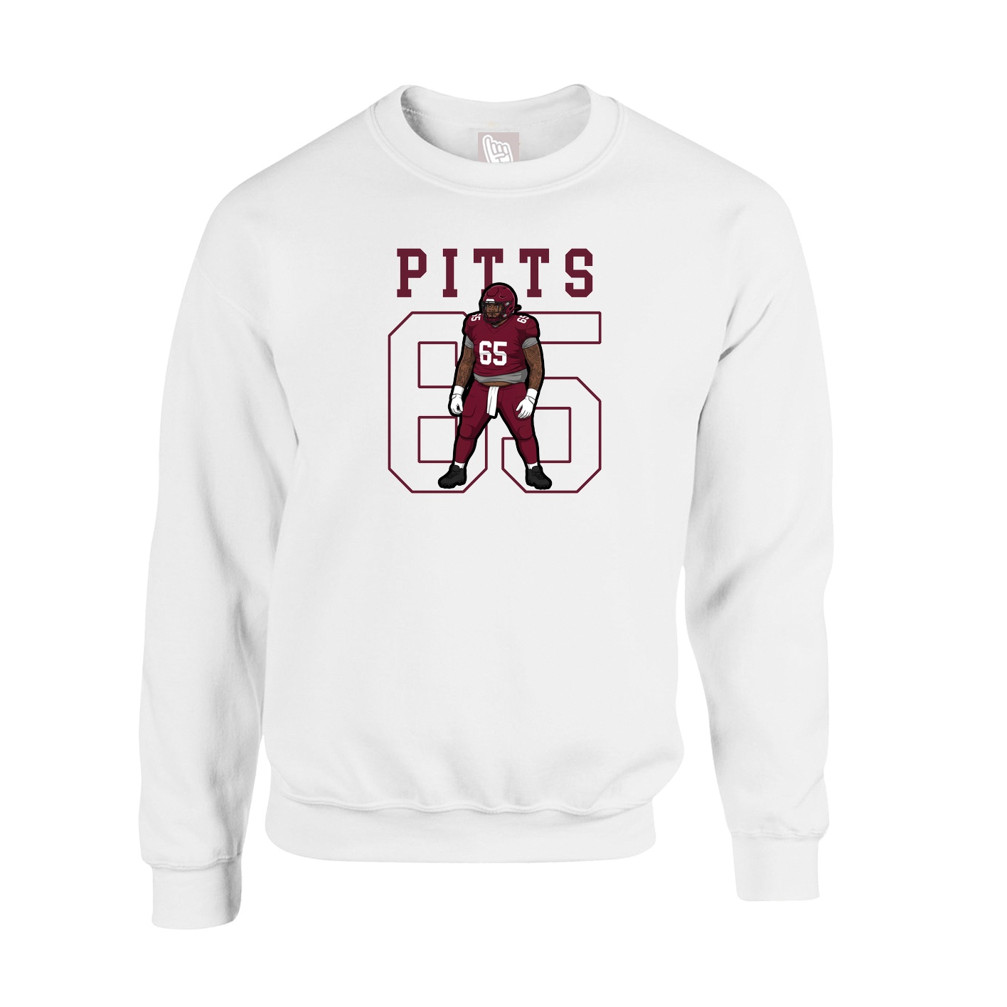 Fleece Crew — Shirsey in White