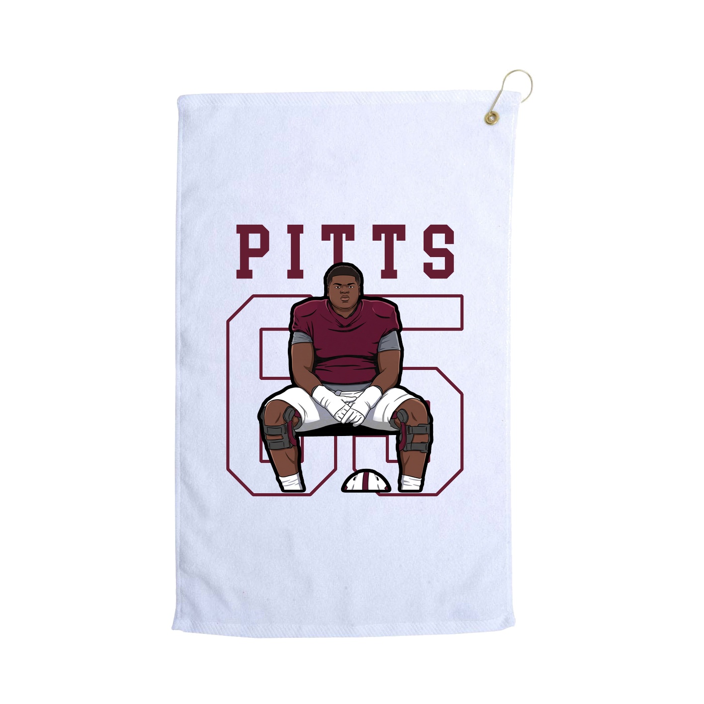 Golf Towel — Shirsey in White