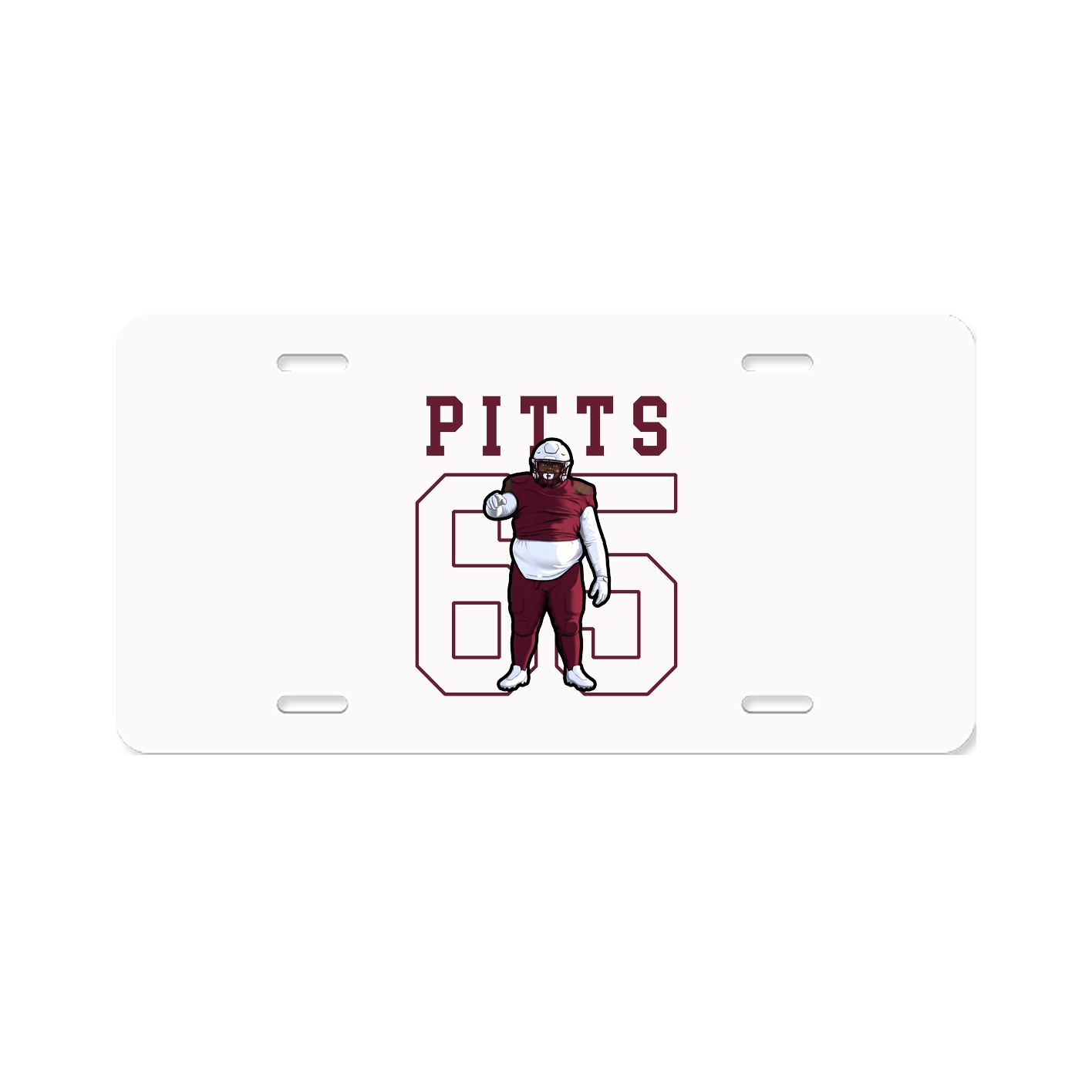 Aluminum License Plate