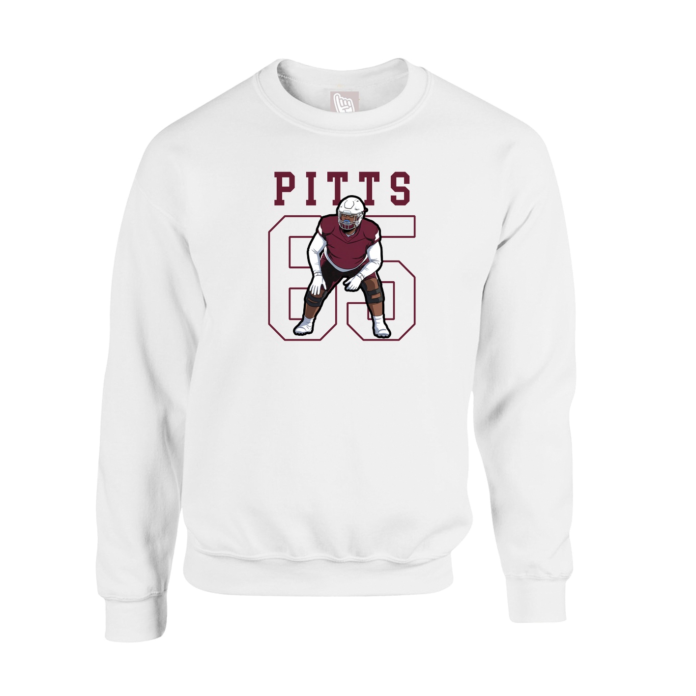 Fleece Crew — Shirsey in White