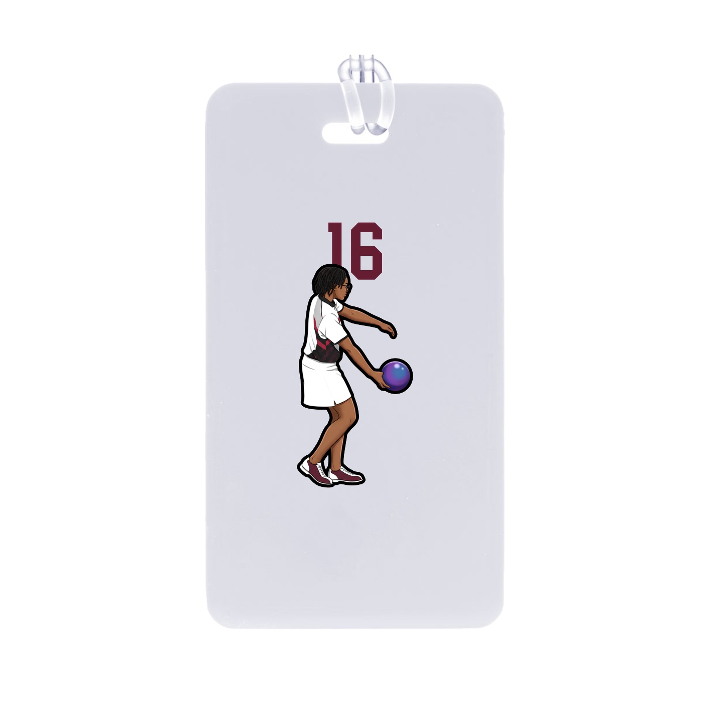 Bag Tag — Number Top in Classic