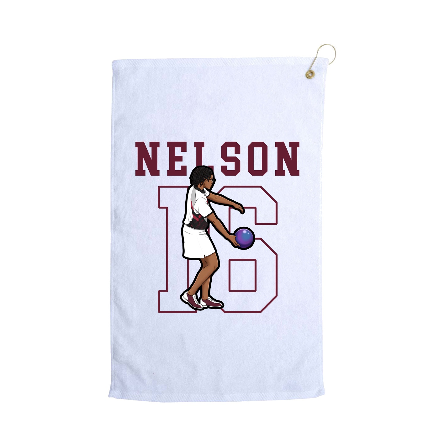 Golf Towel — Shirsey in White