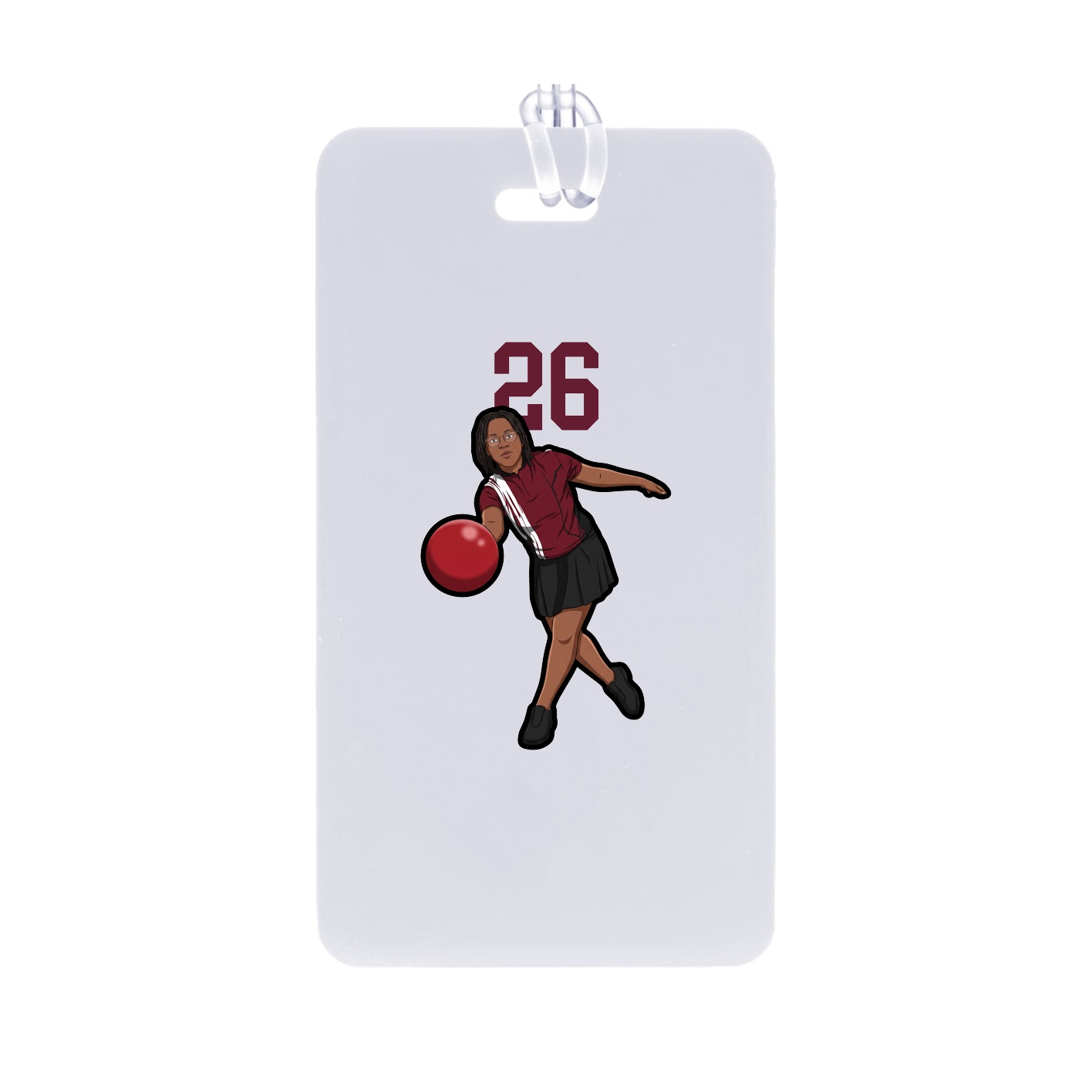 Bag Tag — Number Top in Classic