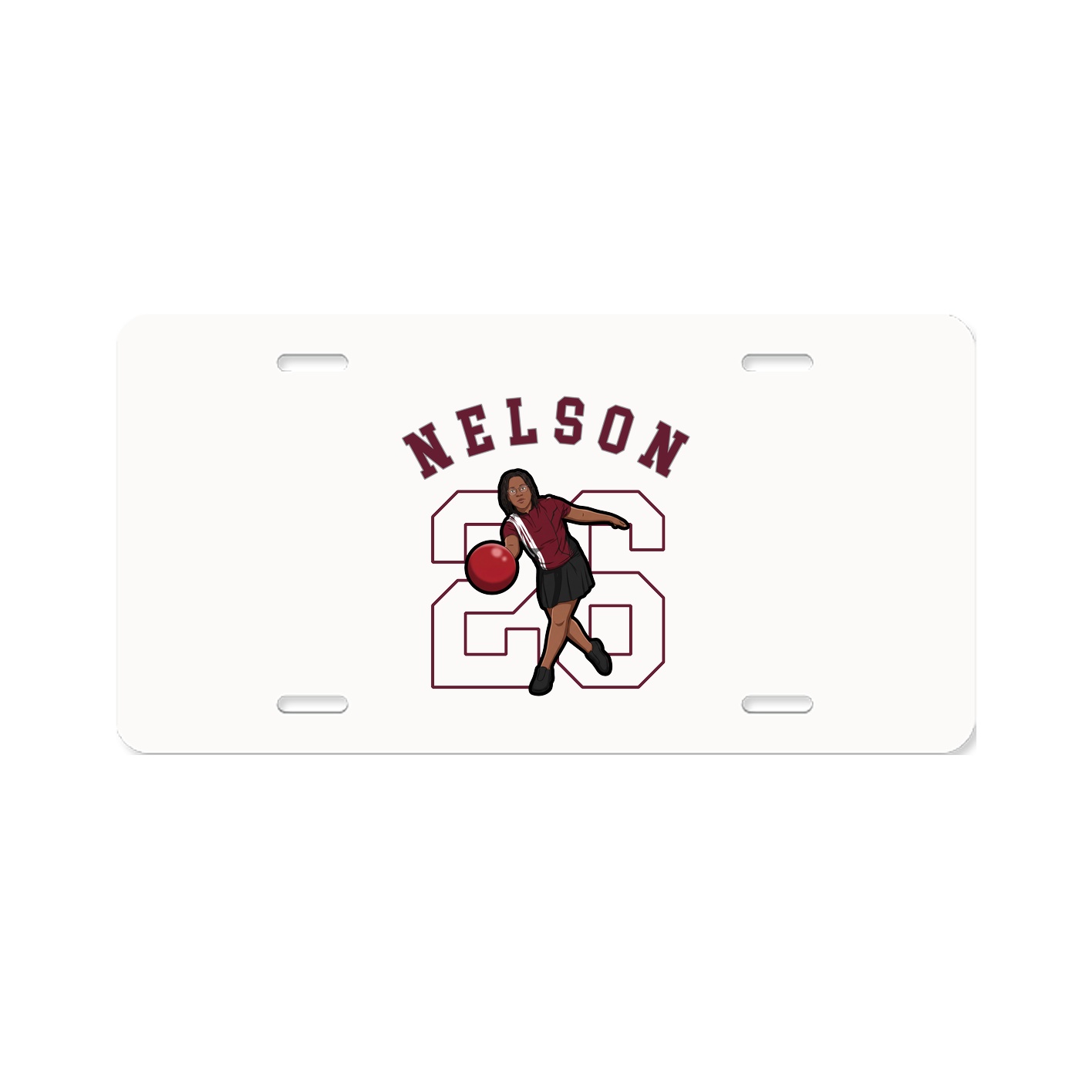 License Plate — Shirsey Arch in Classic
