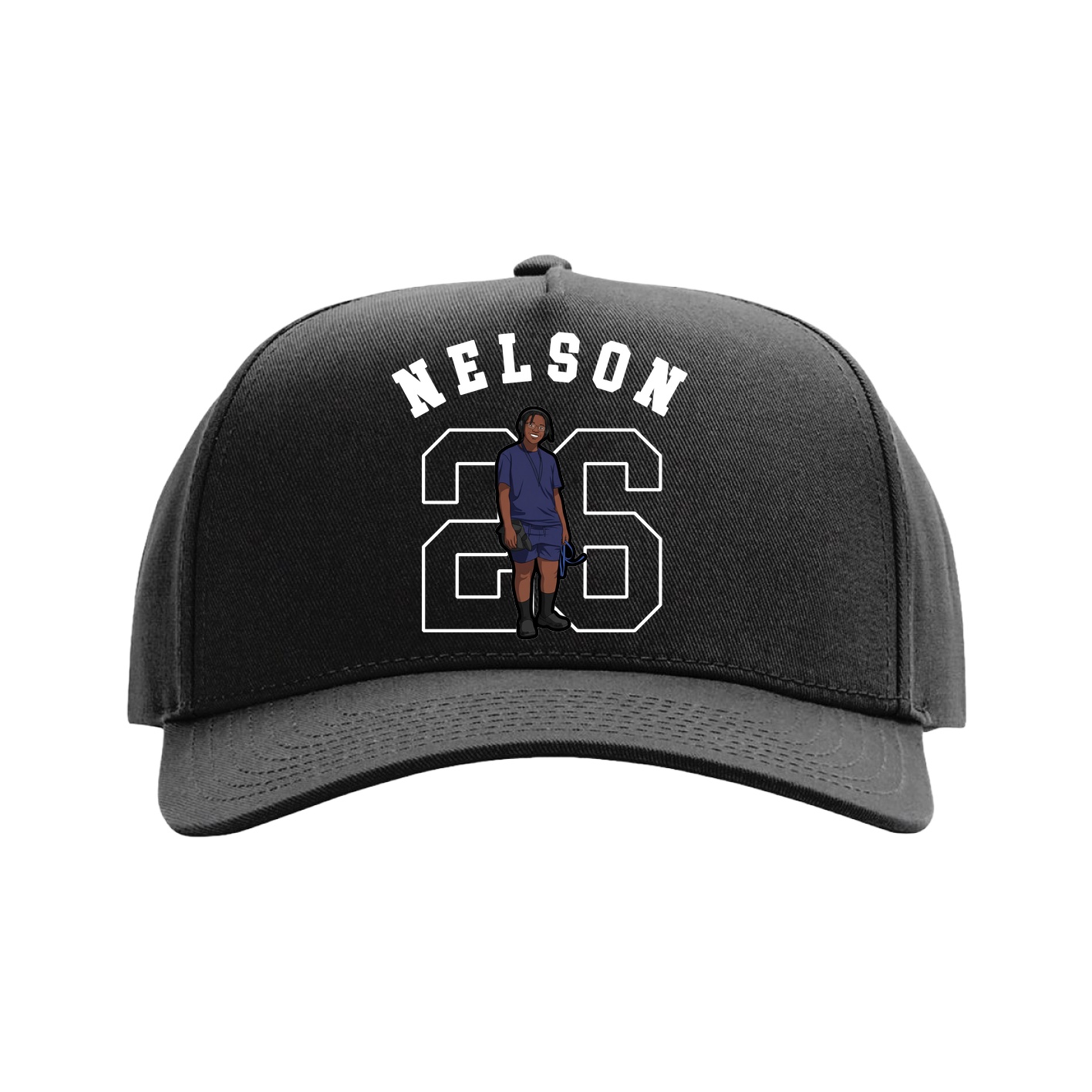 Full Fabric Five-Panel Champ Cap