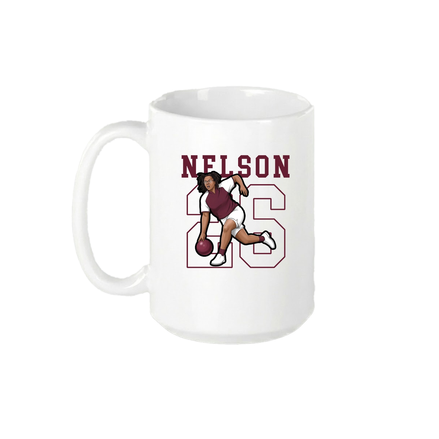 15oz Coffee Mug — Shirsey in White