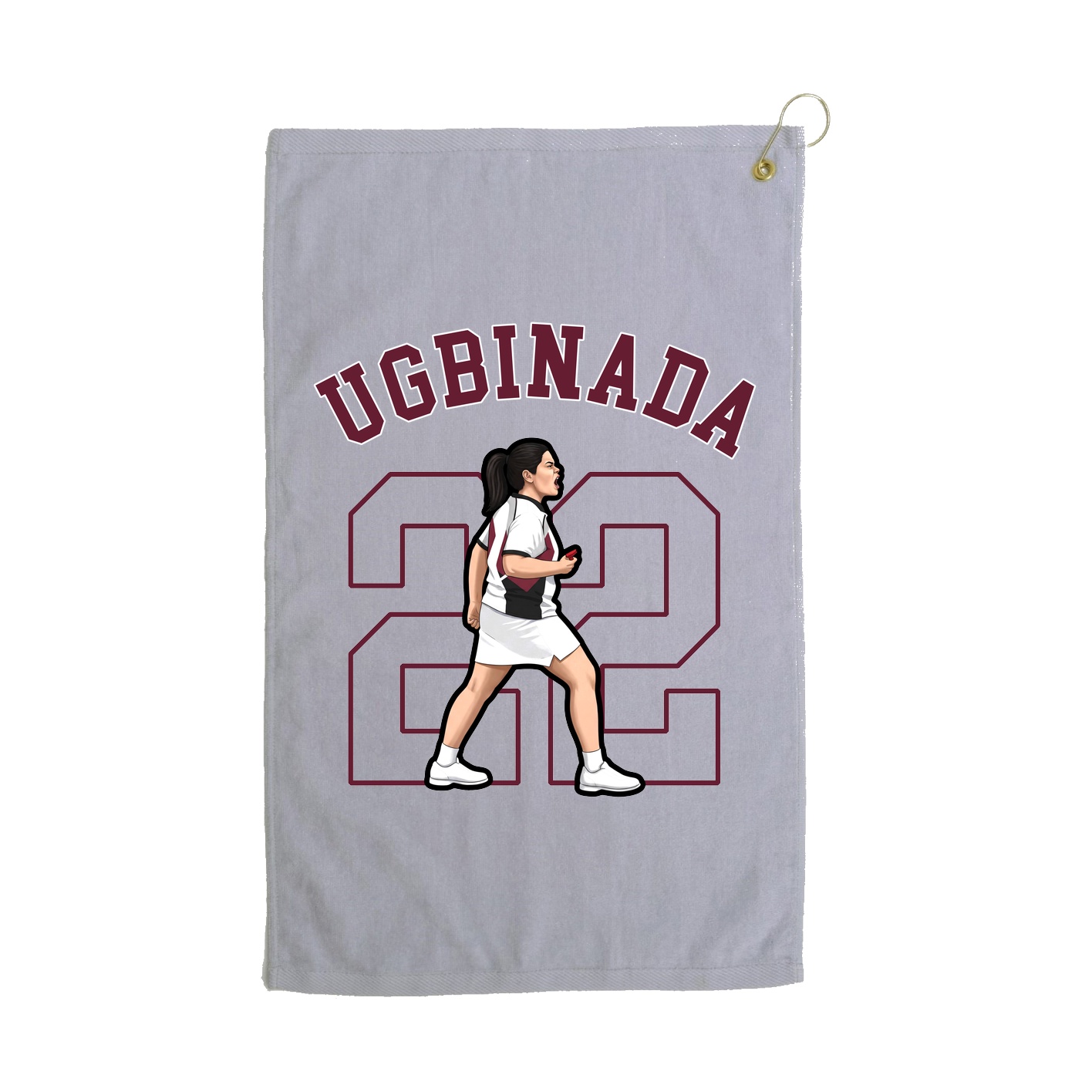 Golf Towel — Shirsey Arch in Grey