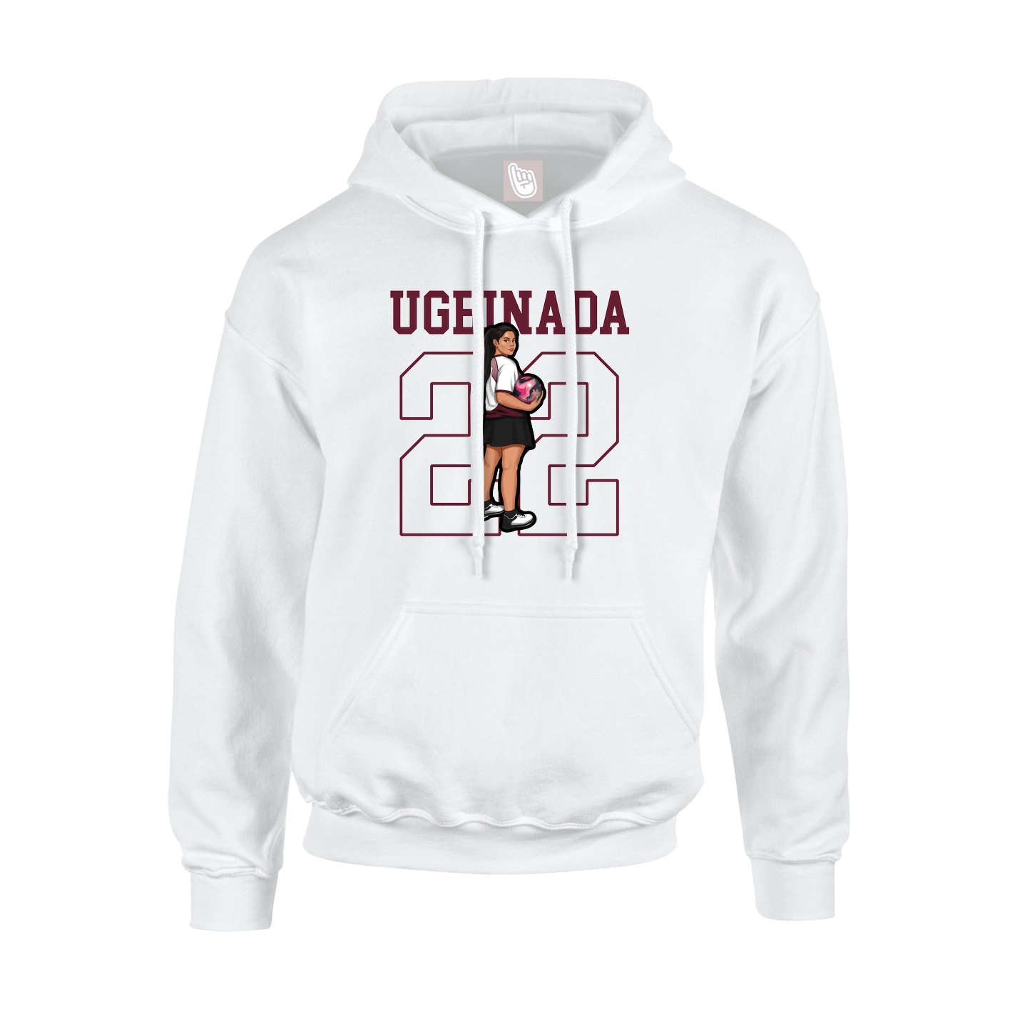 Youth Hoodie — Shirsey in White