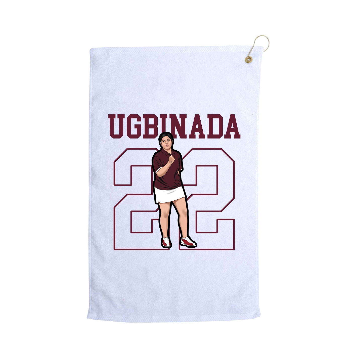 Golf Towel — Shirsey in White