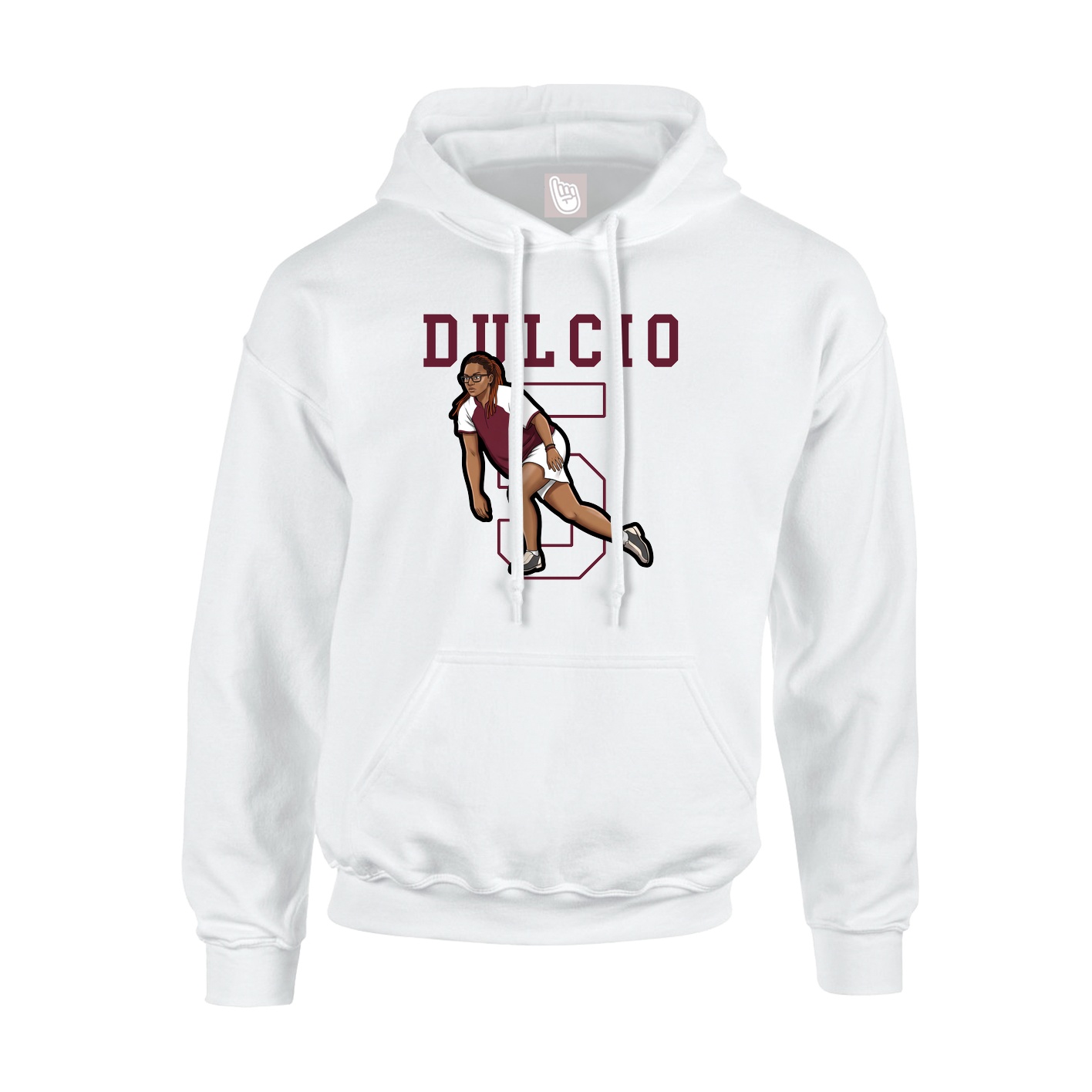 Youth Hoodie — Shirsey in White