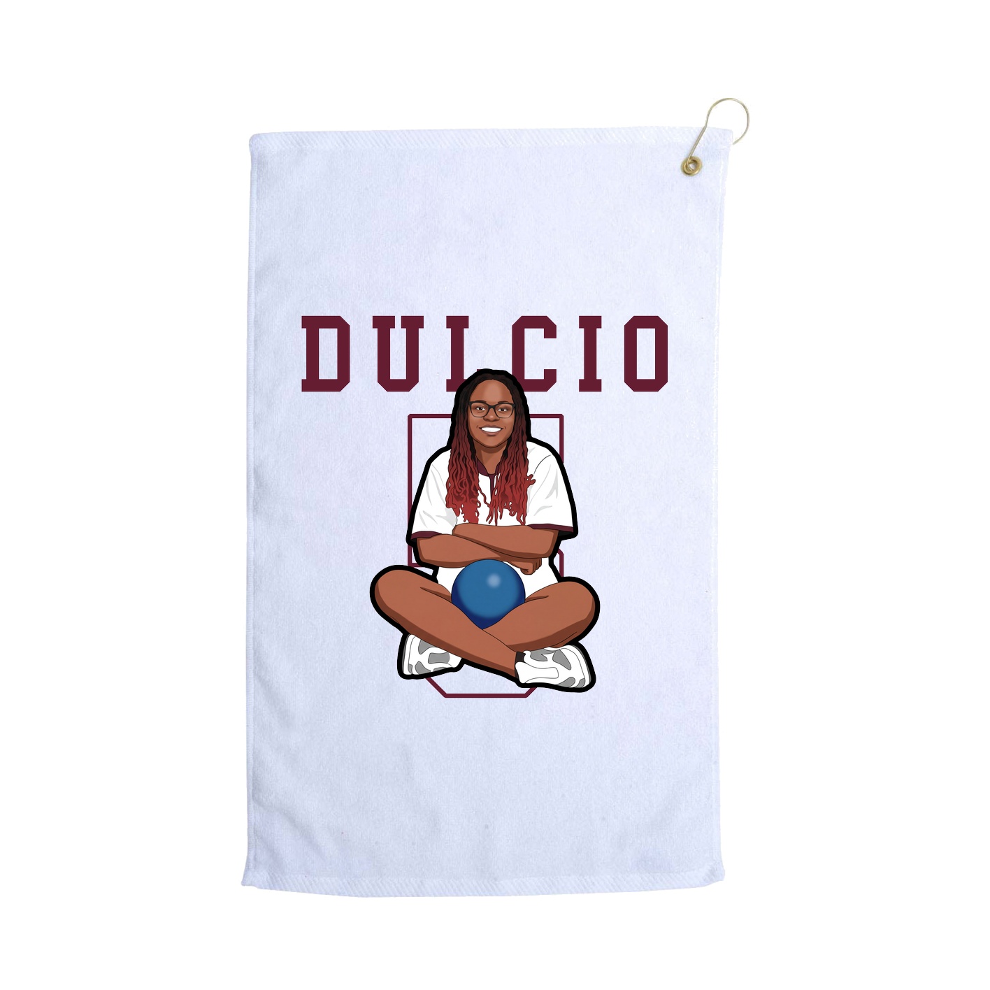 Golf Towel — Shirsey in White