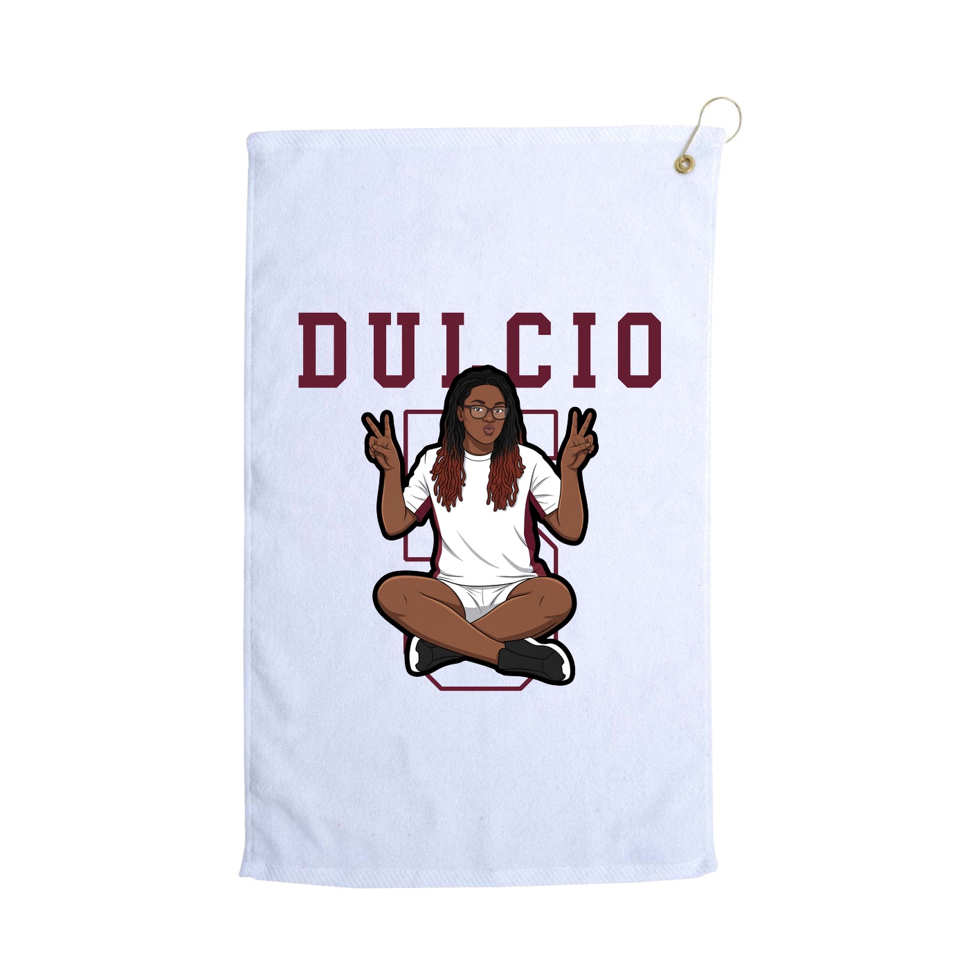 Golf Towel — Shirsey in White