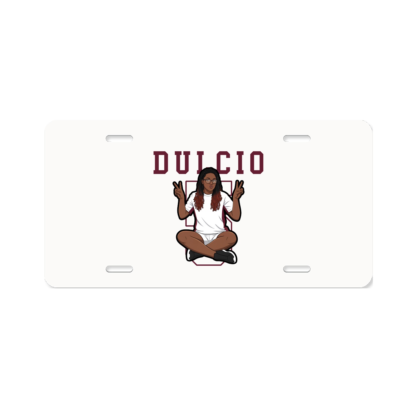 License Plate — Shirsey in Classic