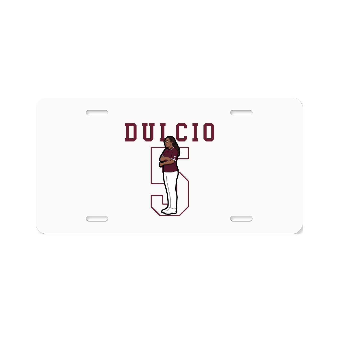 License Plate — Shirsey in Classic
