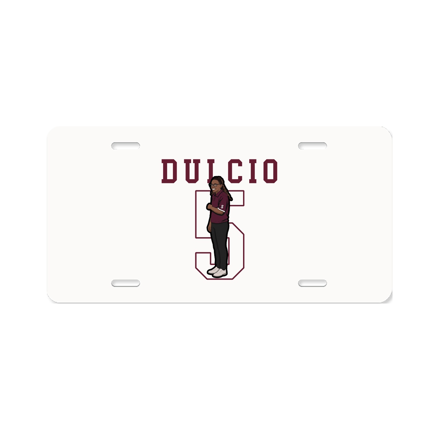 License Plate — Shirsey in Classic