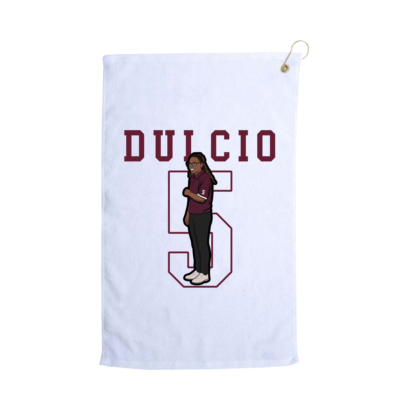 Golf Towel — Shirsey in White