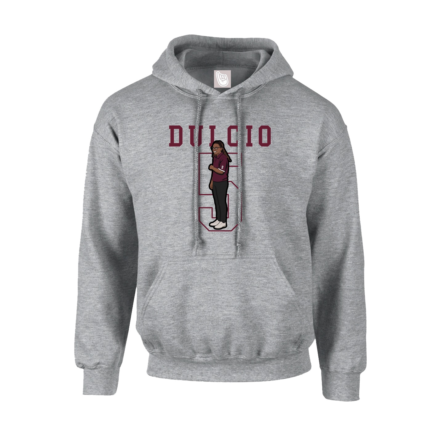Hoodie — Shirsey in Grey