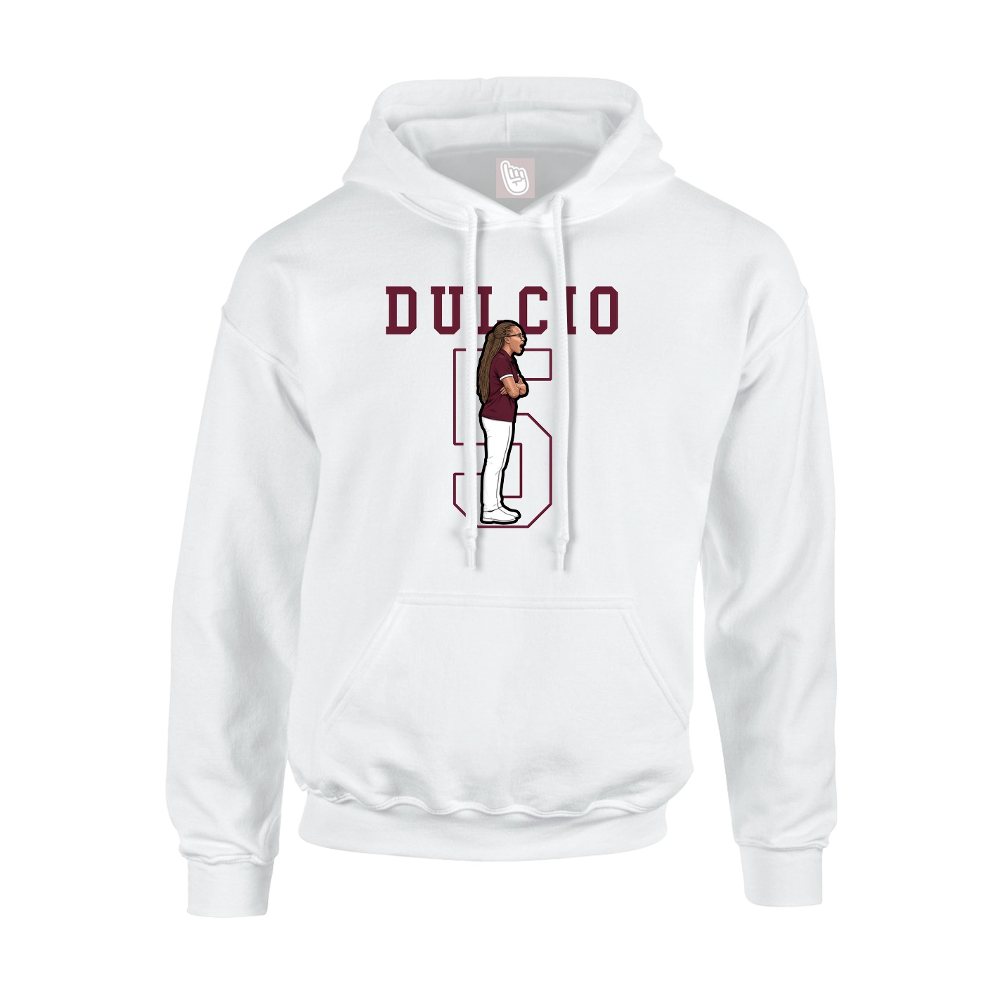 Hoodie — Shirsey in White