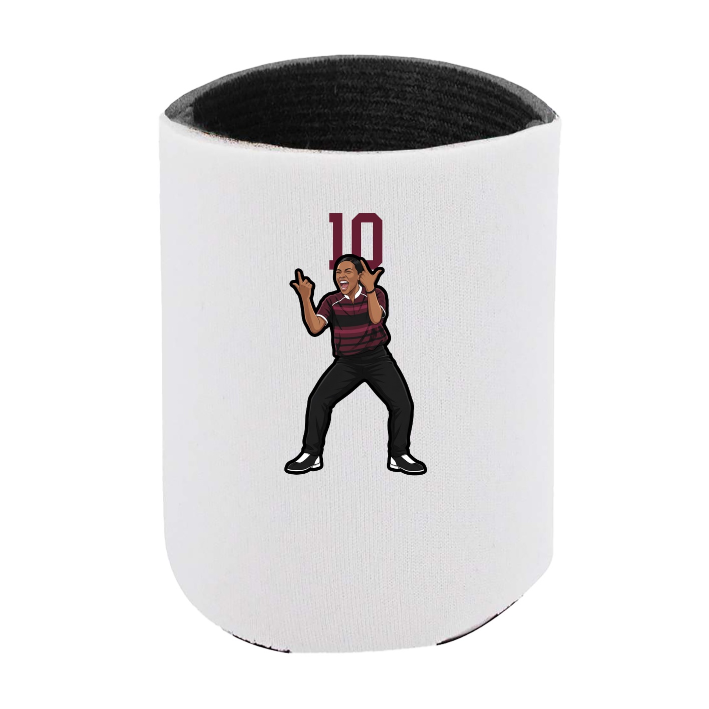 Can Holder — Number Top in White