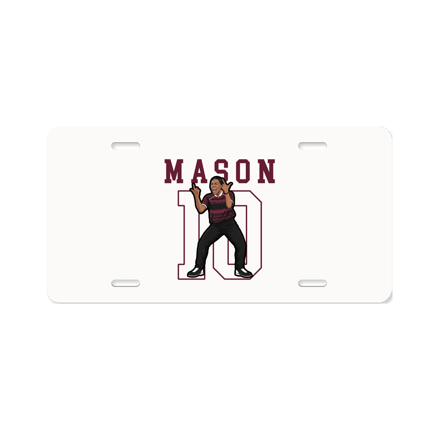 License Plate — Shirsey in Classic