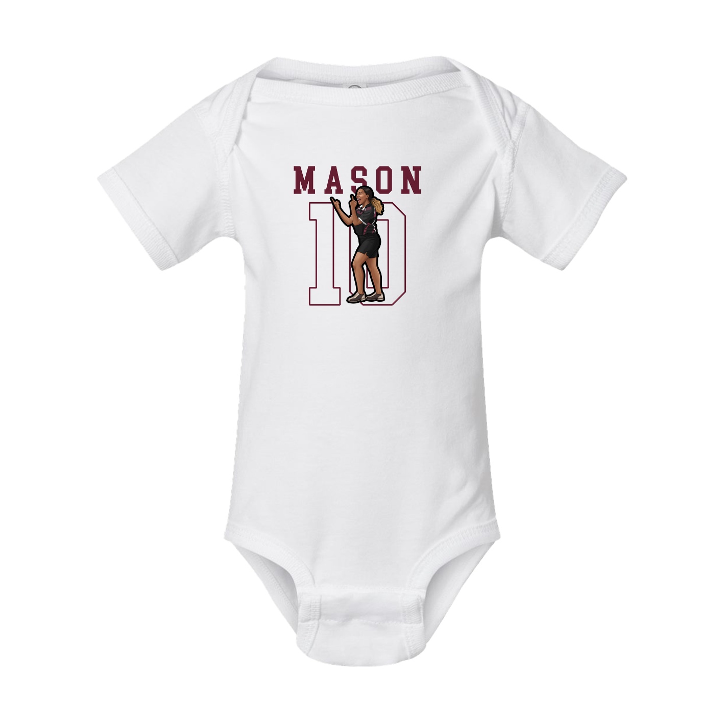 Baby Onesie — Shirsey in White
