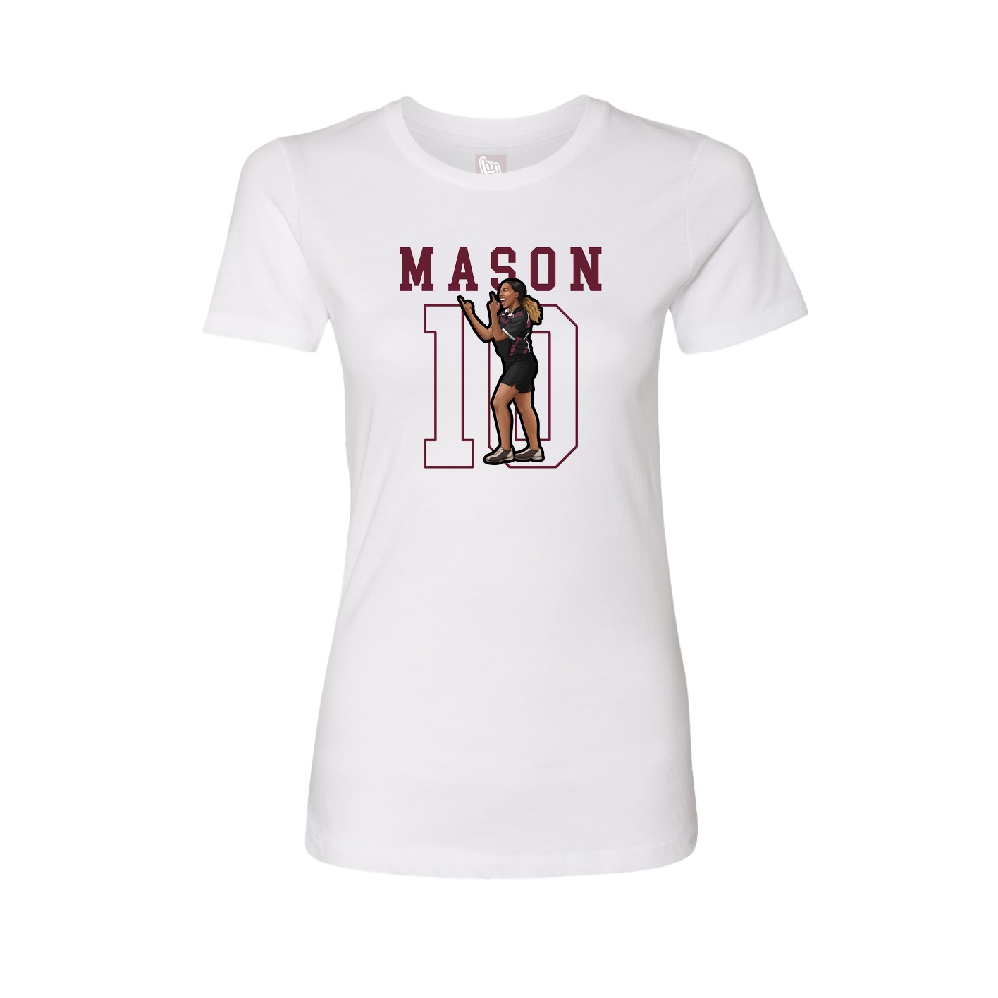 Fitted Women's Tee — Shirsey in White