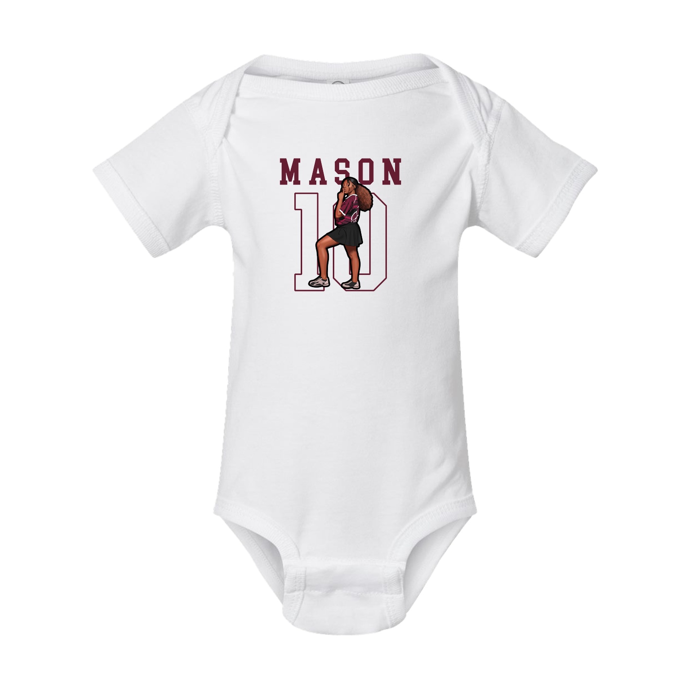 Baby Onesie — Shirsey in White