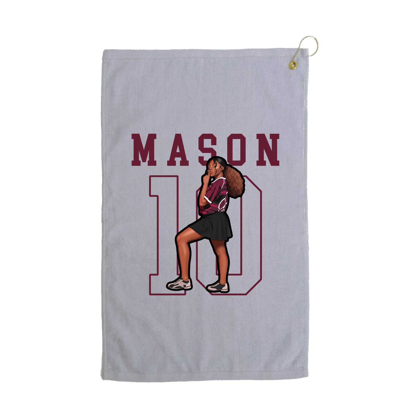 Golf Towel — Shirsey in Grey
