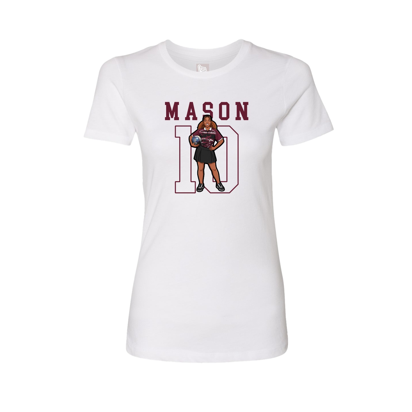 Fitted Women's Tee — Shirsey in White