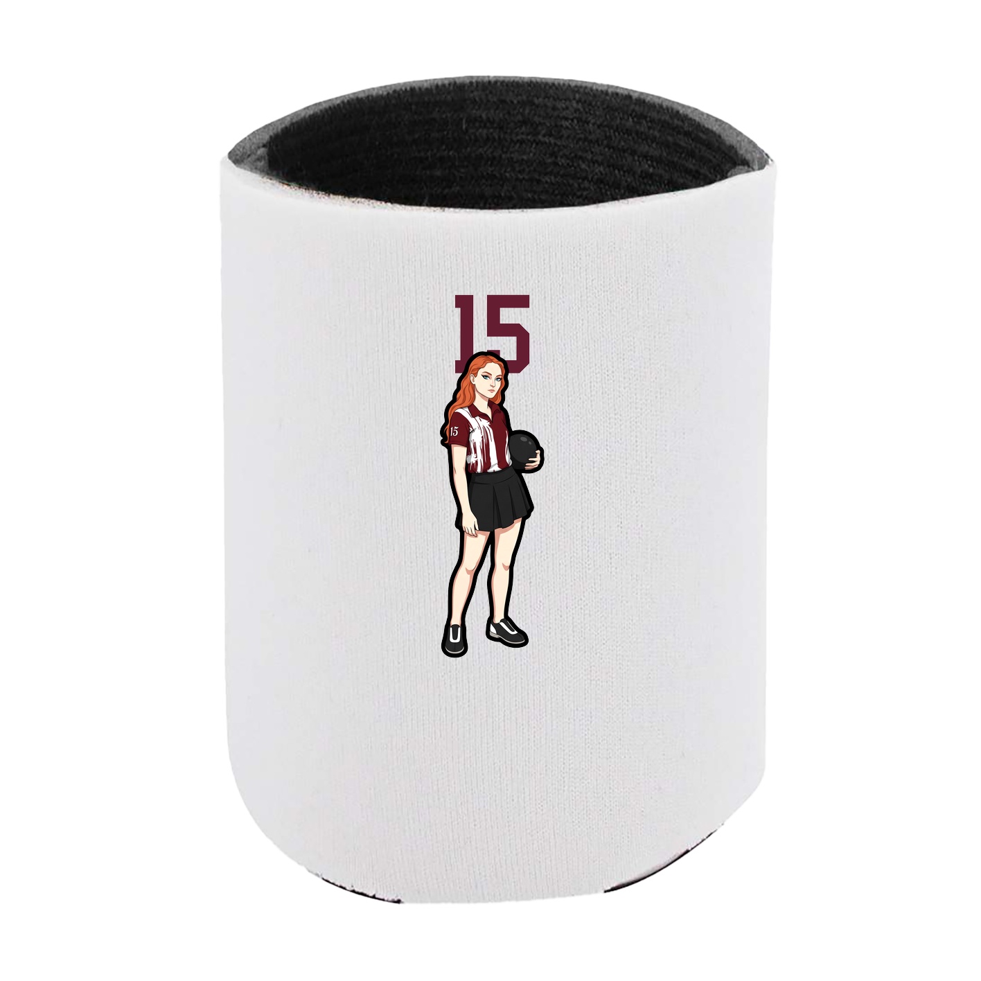 Can Holder — Number Top in White