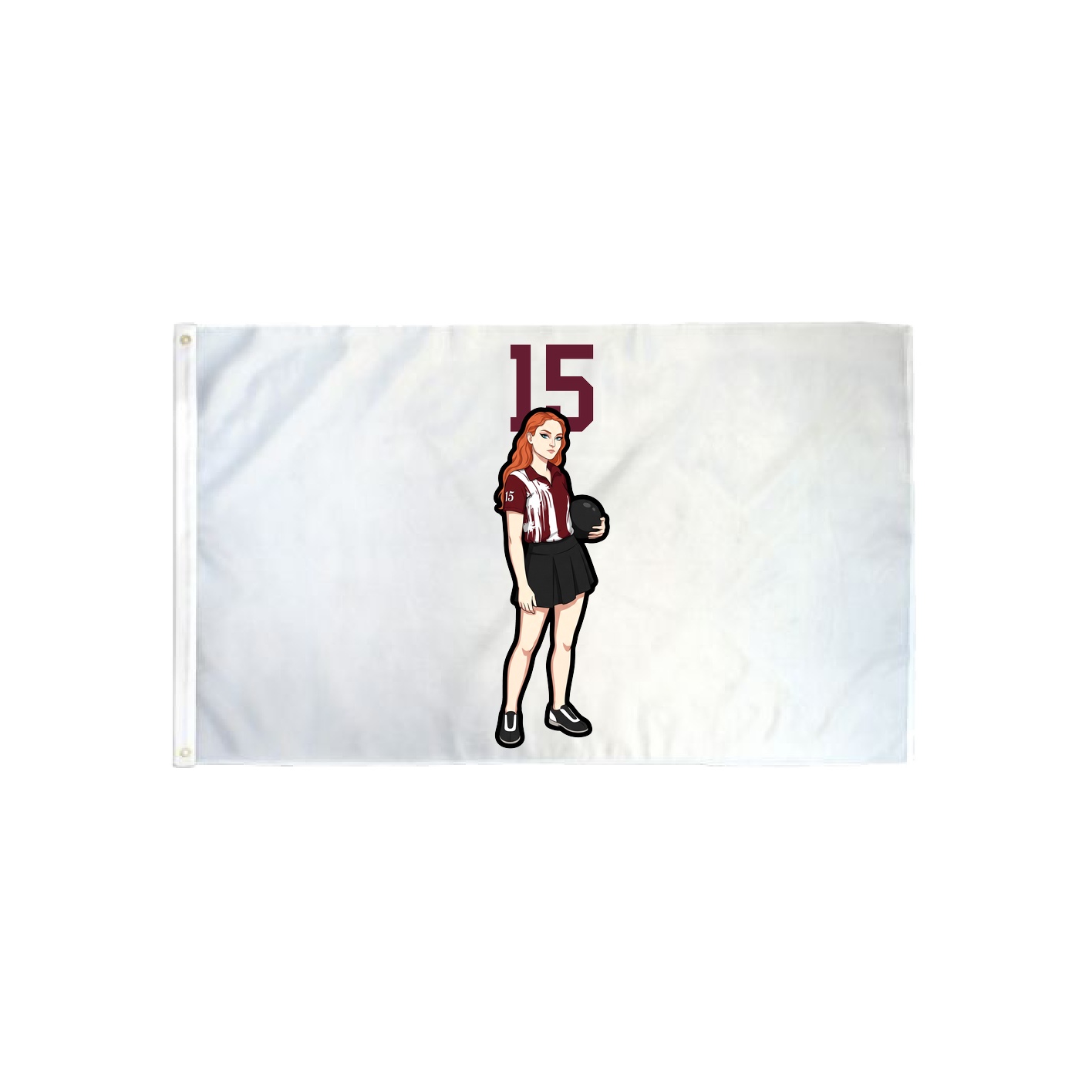 3x5 Flag — Number Top in Classic