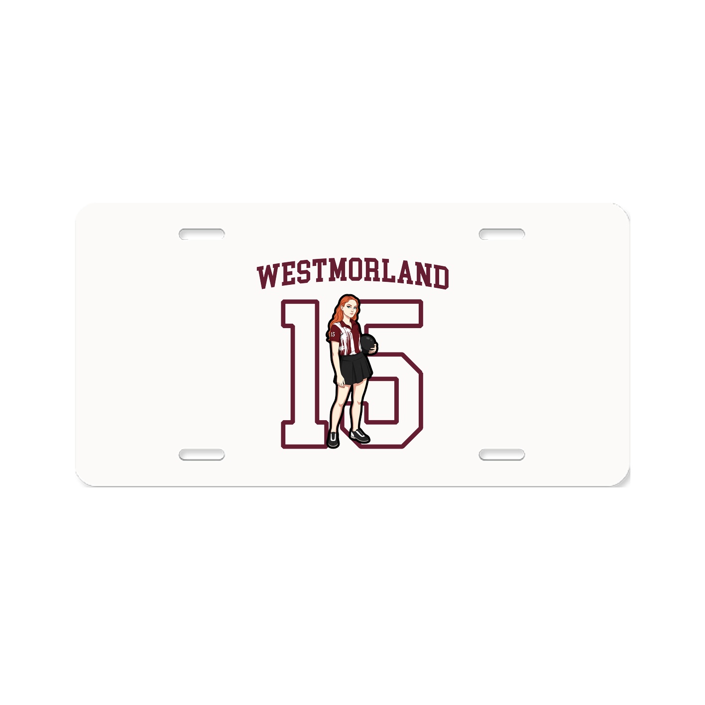 License Plate — Shirsey in Classic
