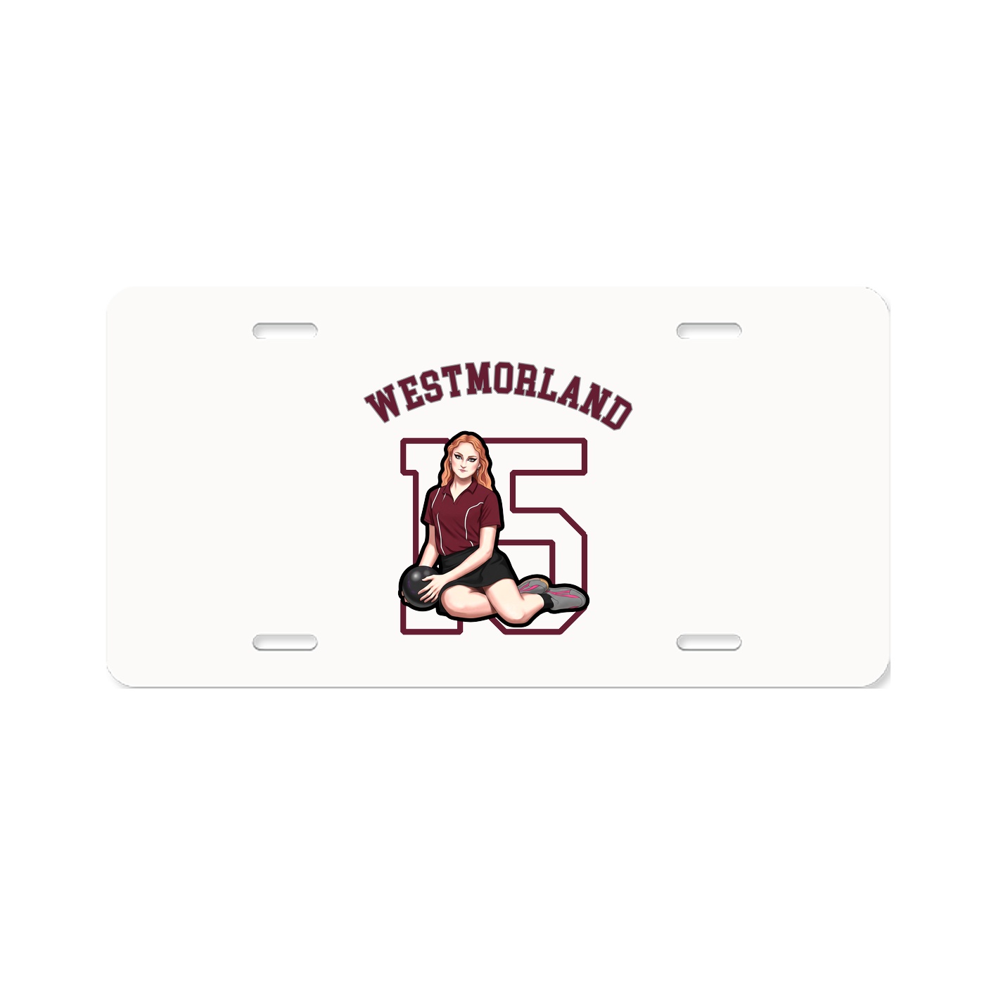 License Plate — Shirsey Arch in Classic