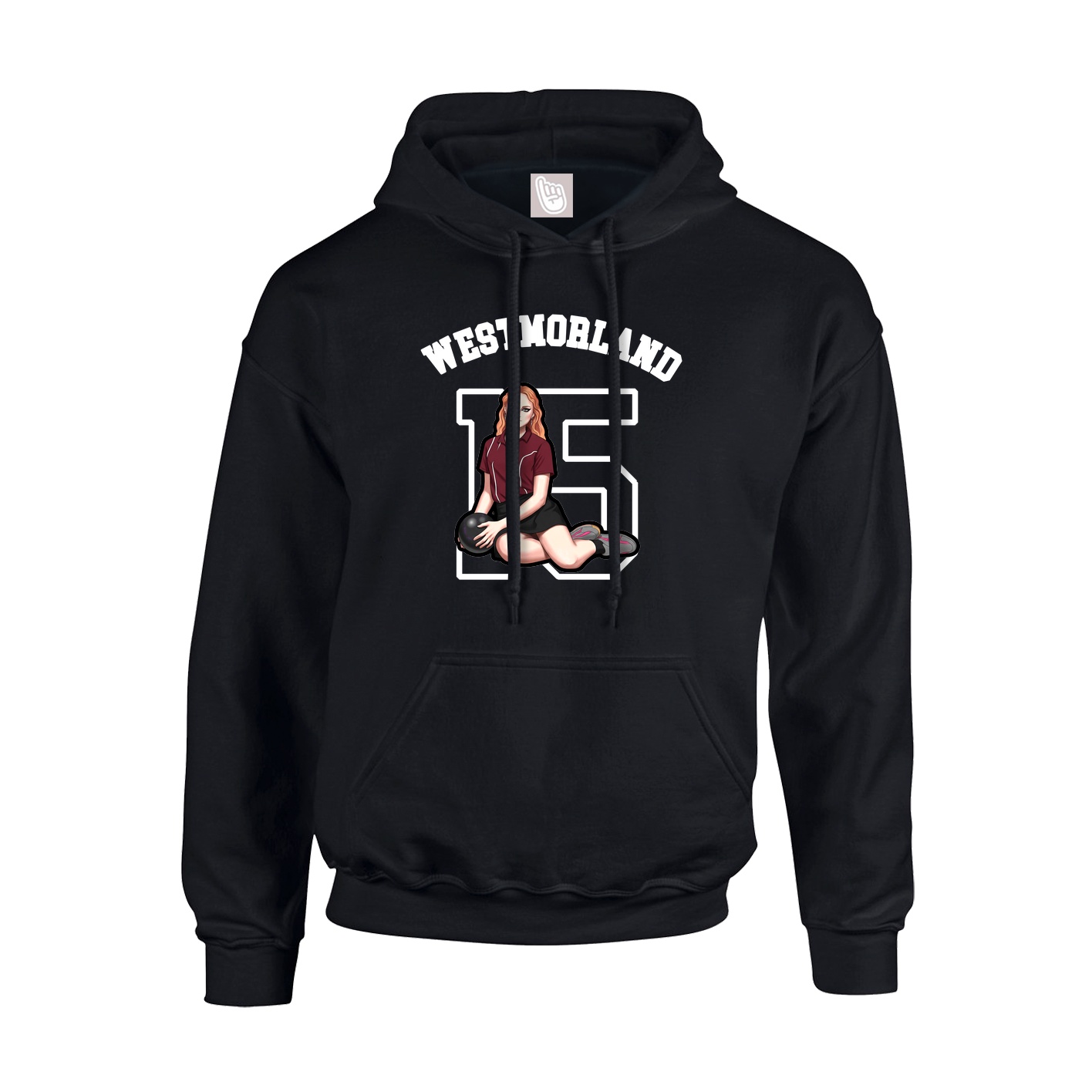 Hoodie — Shirsey Arch in Black