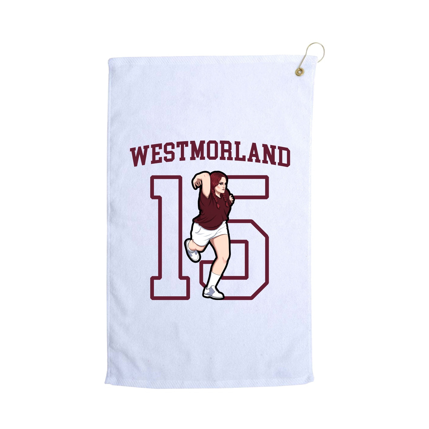 Golf Towel — Shirsey in White