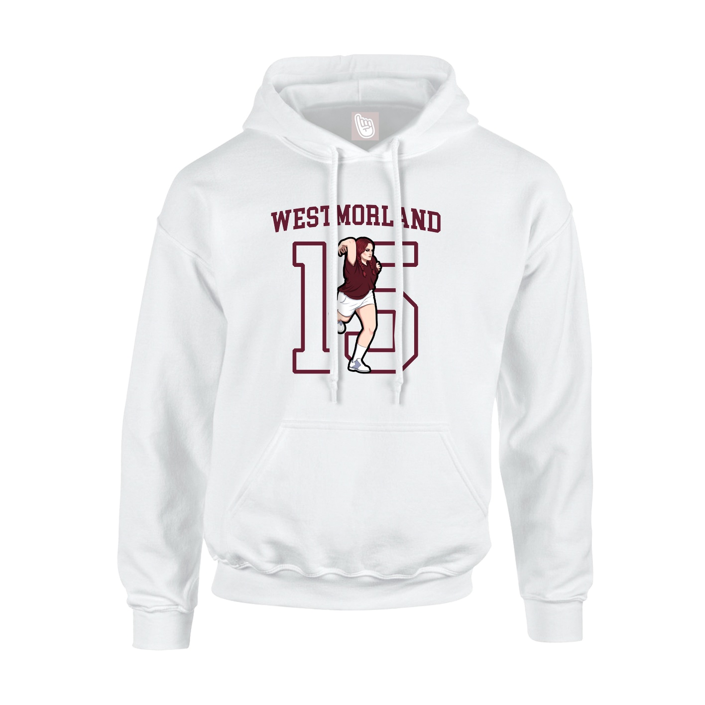 Youth Hoodie — Shirsey in White