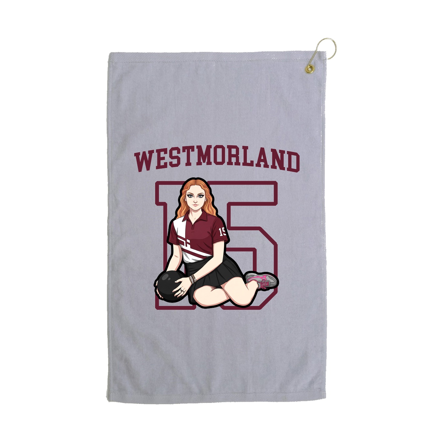 Golf Towel — Shirsey in Grey