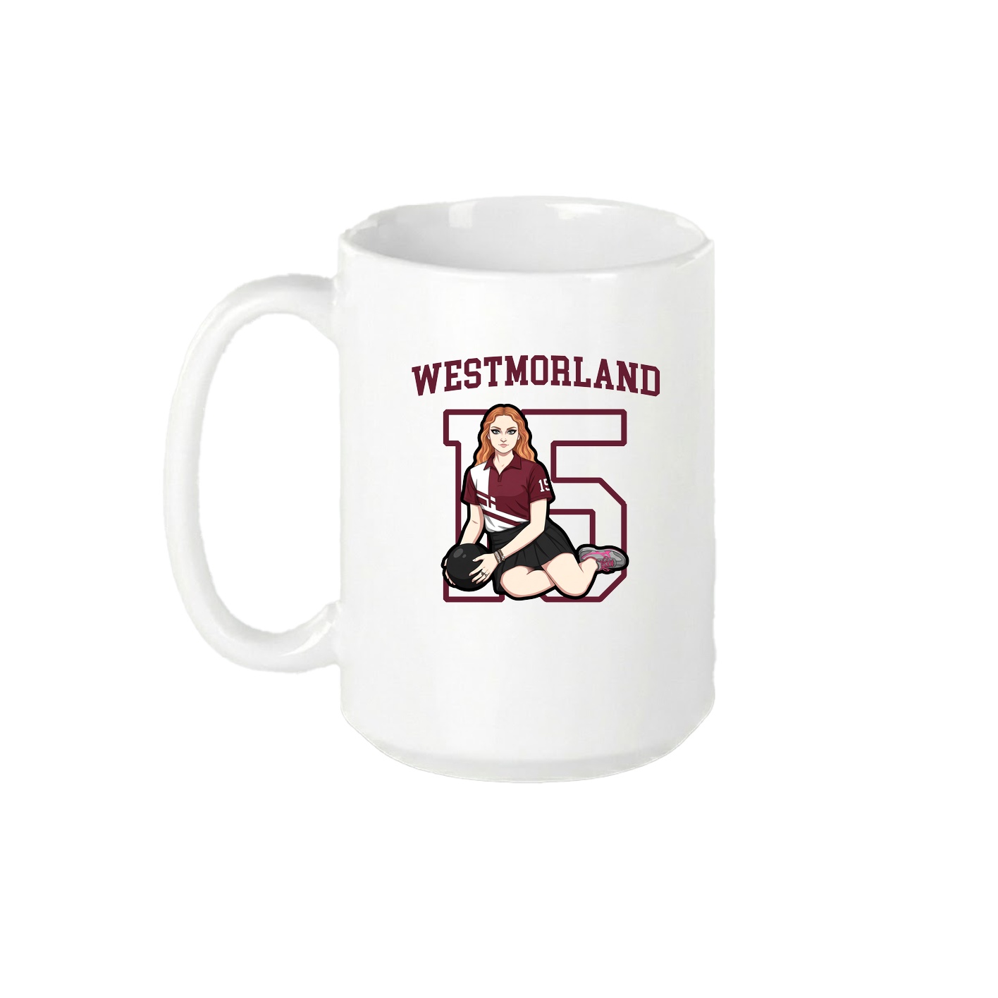 15oz Coffee Mug — Shirsey in White