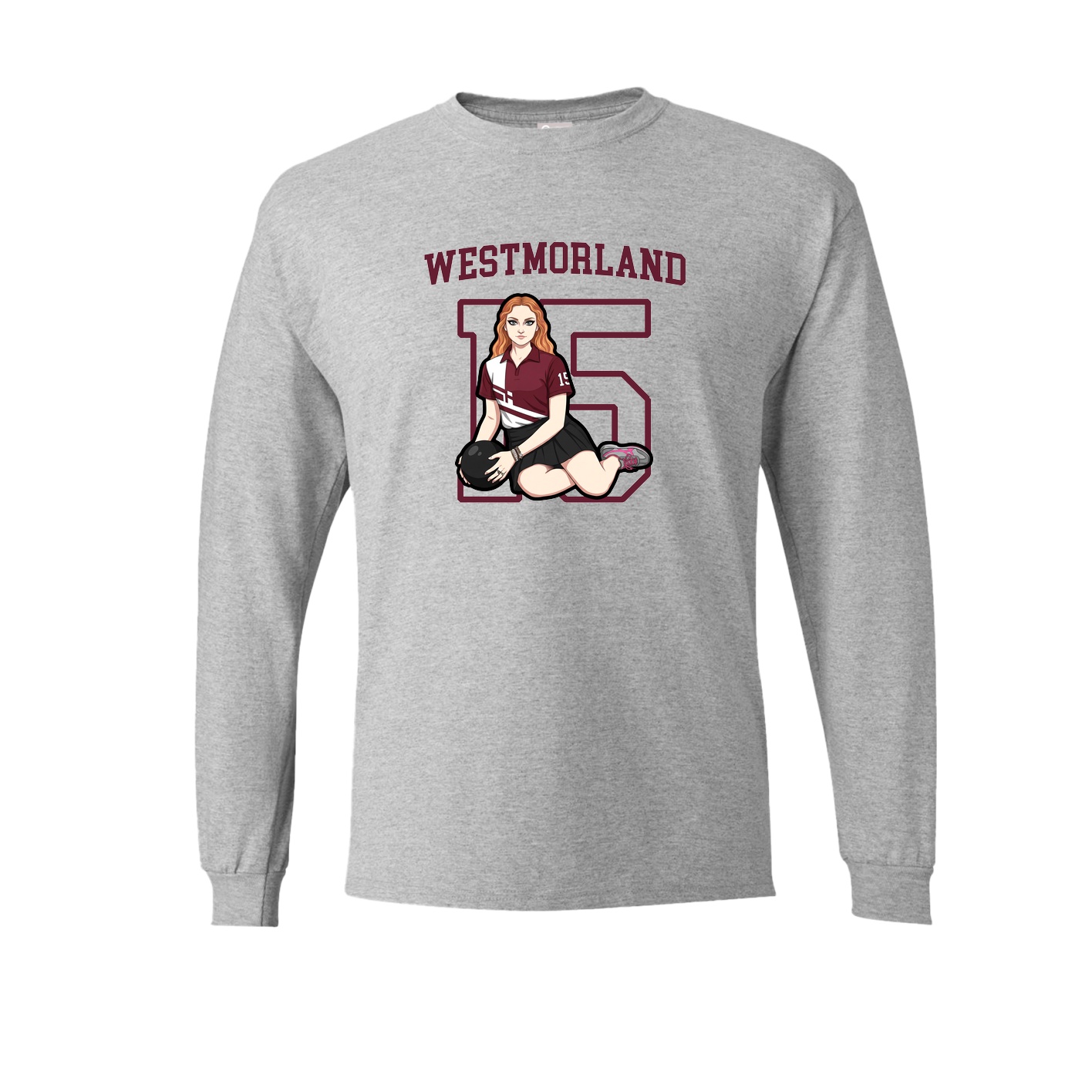 Long Sleeve Tee — Shirsey in Grey