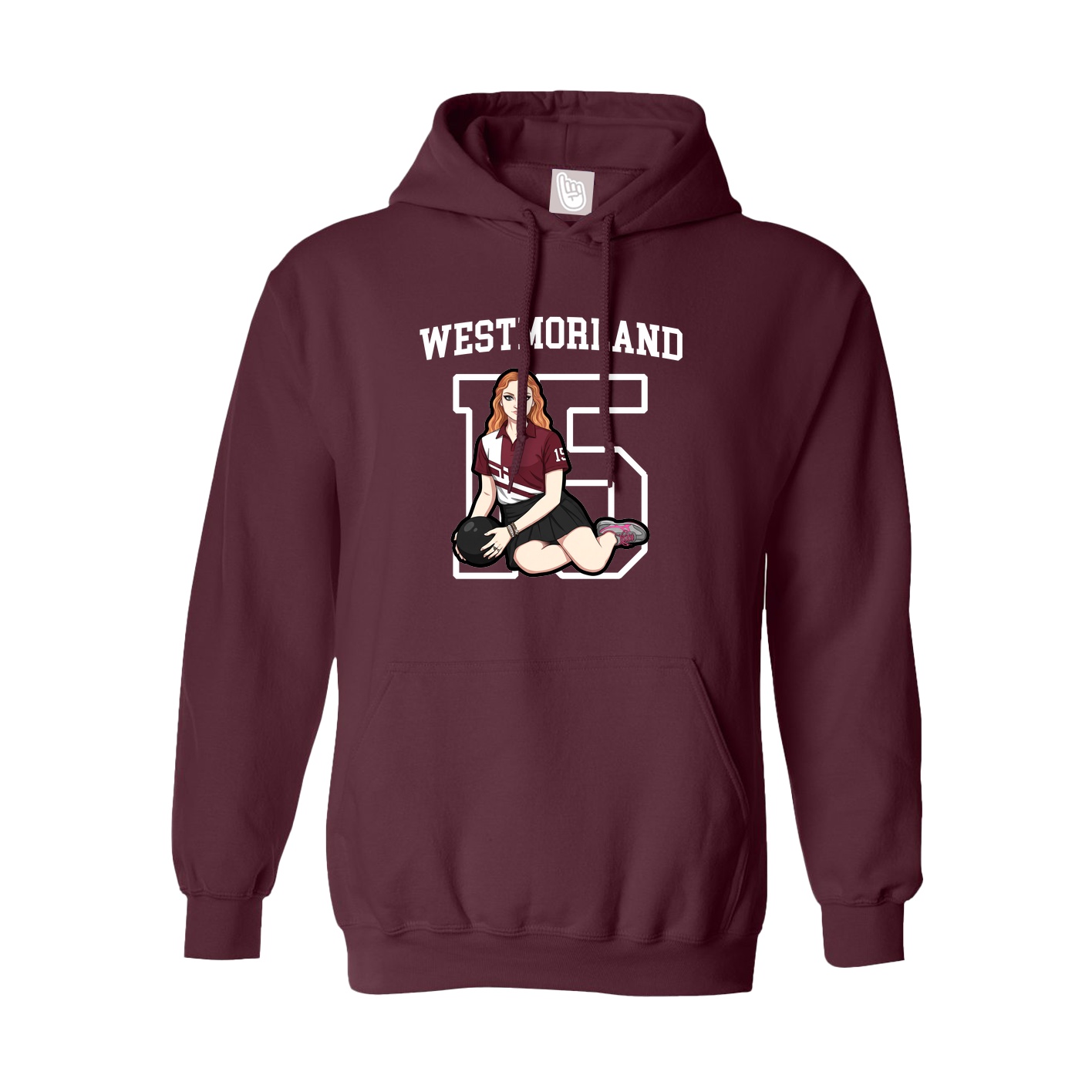 Youth Hoodie — Shirsey in Maroon