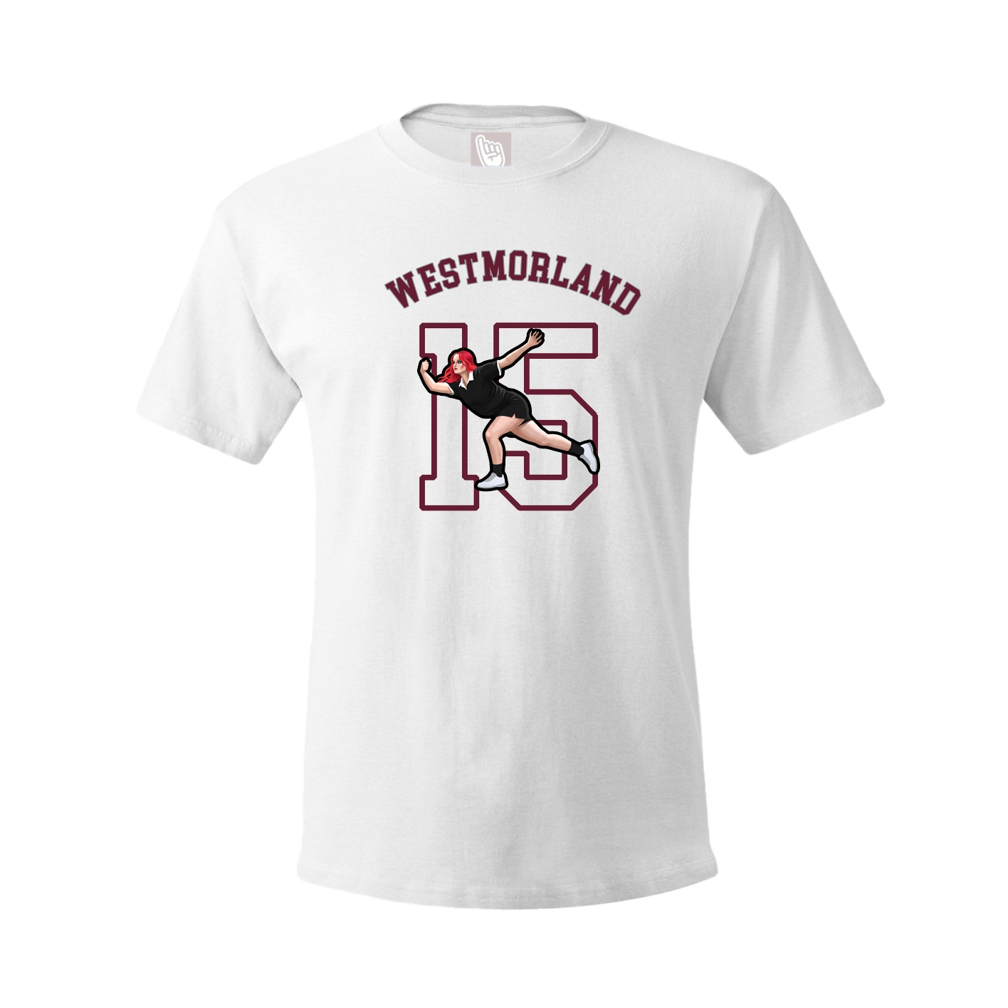 Youth Tee — Shirsey Arch in White