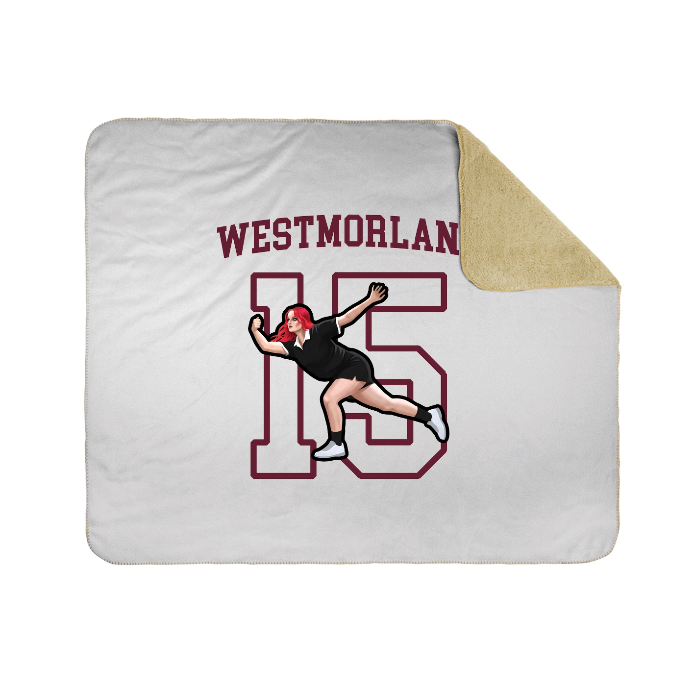 50x60 Sherpa Lined Throw Blanket