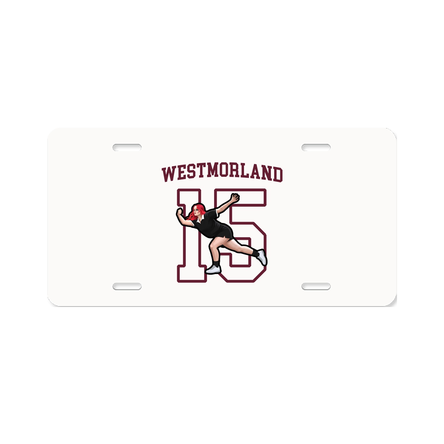 Aluminum License Plate