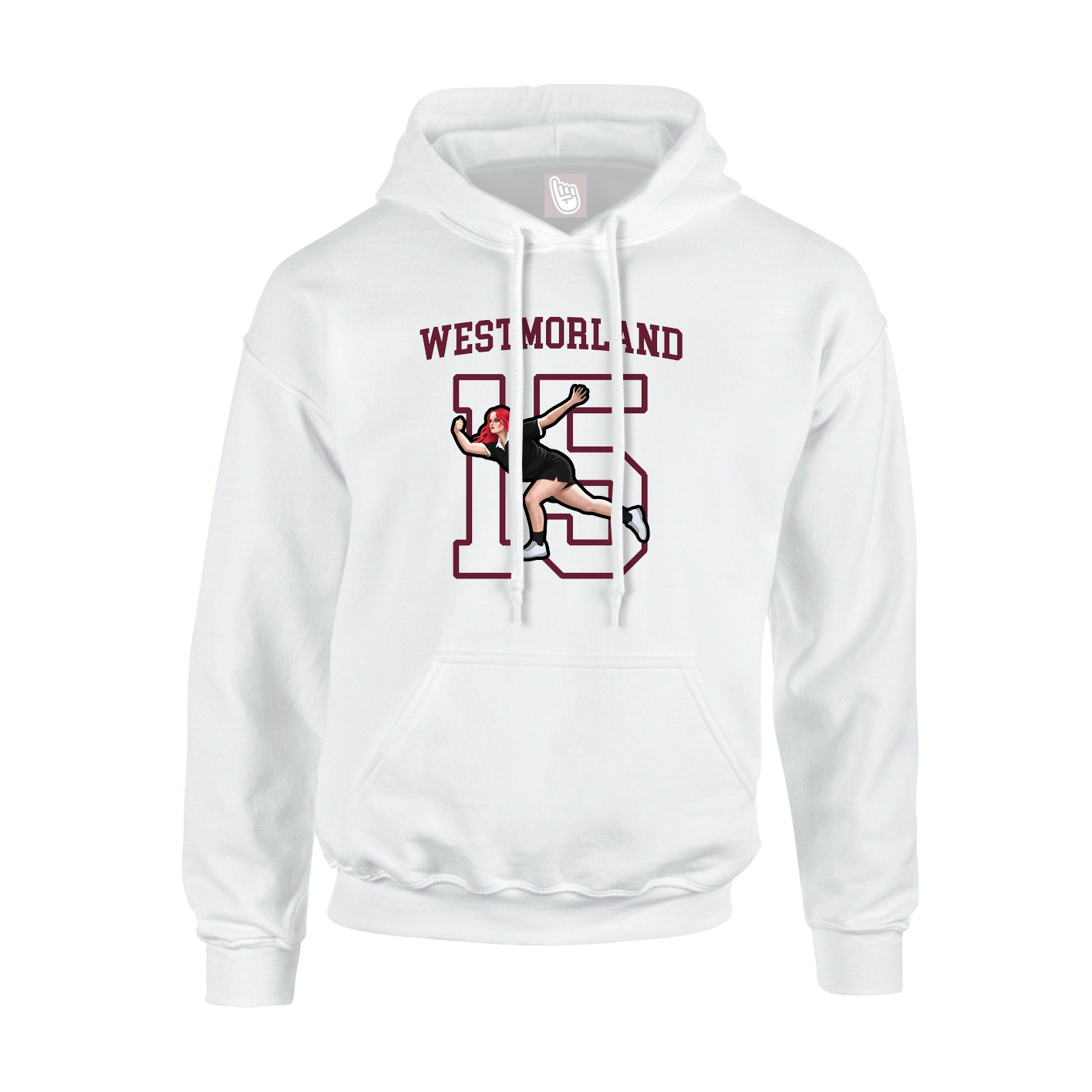 Youth Hoodie — Shirsey in White