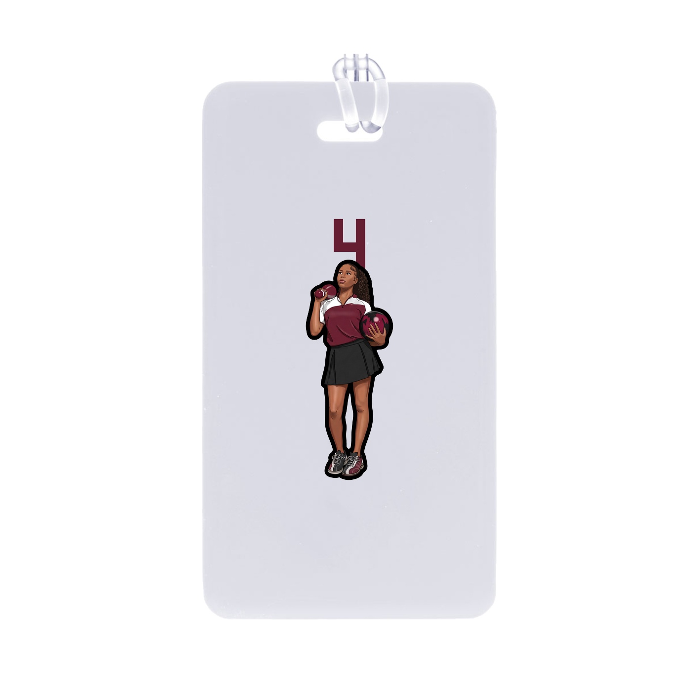 Bag Tag — Number Top in Classic