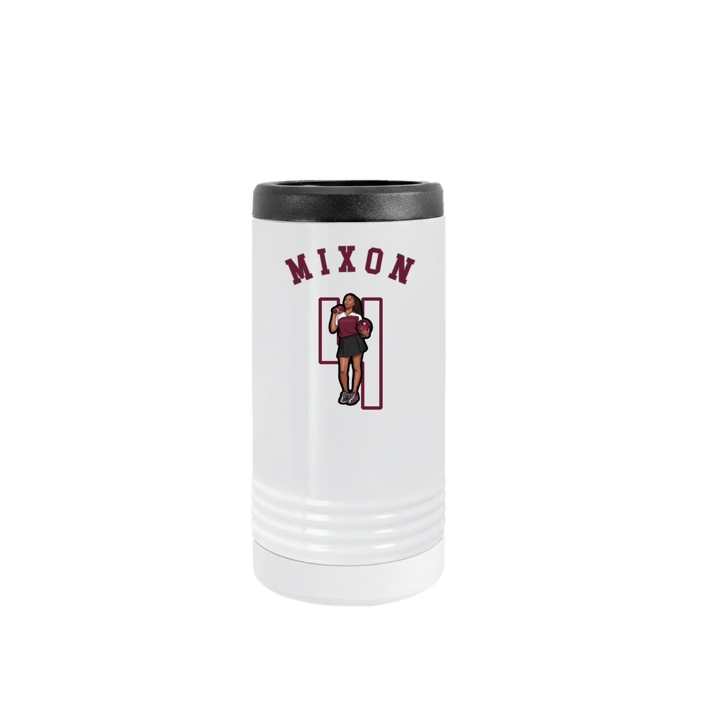 Slim Beverage Holder — Shirsey Arch in White
