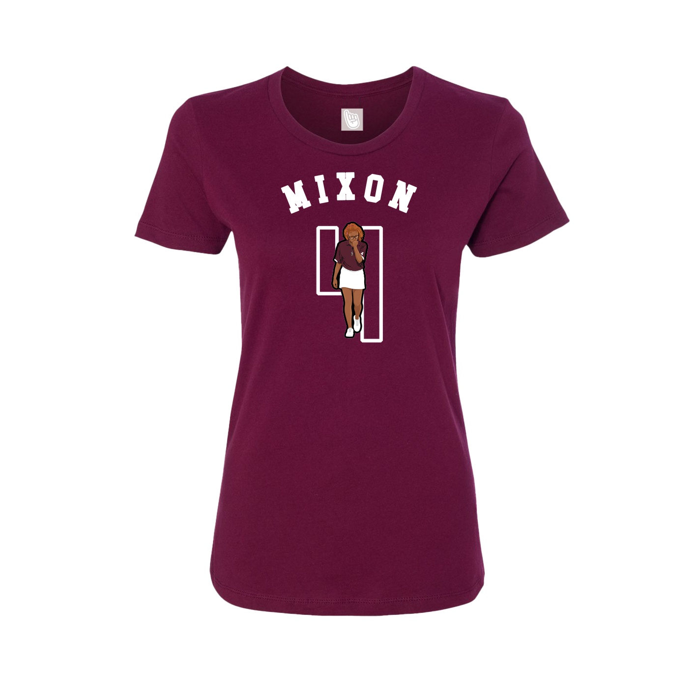 Womens Tee — Shirsey Arch in Maroon