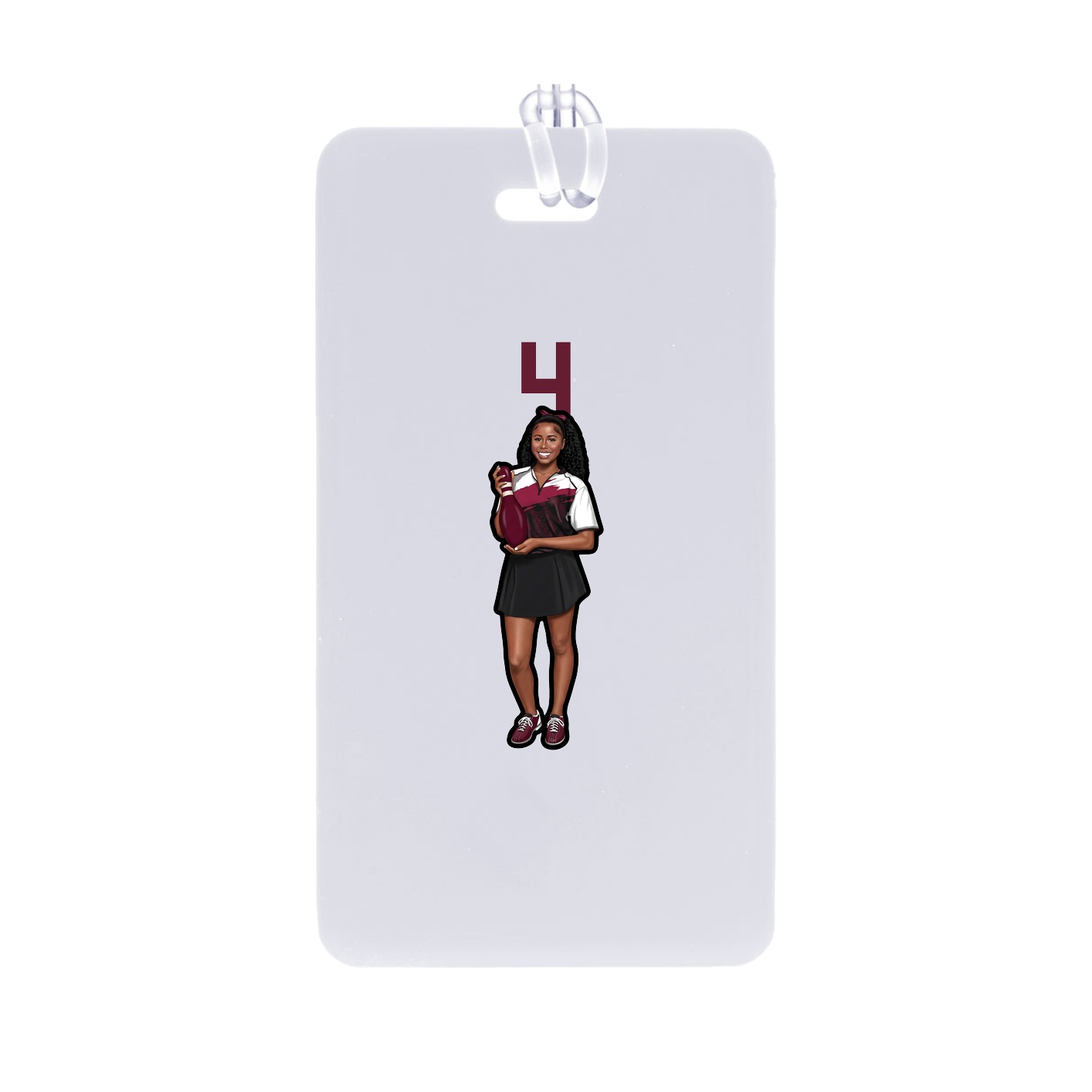Bag Tag — Number Top in Classic