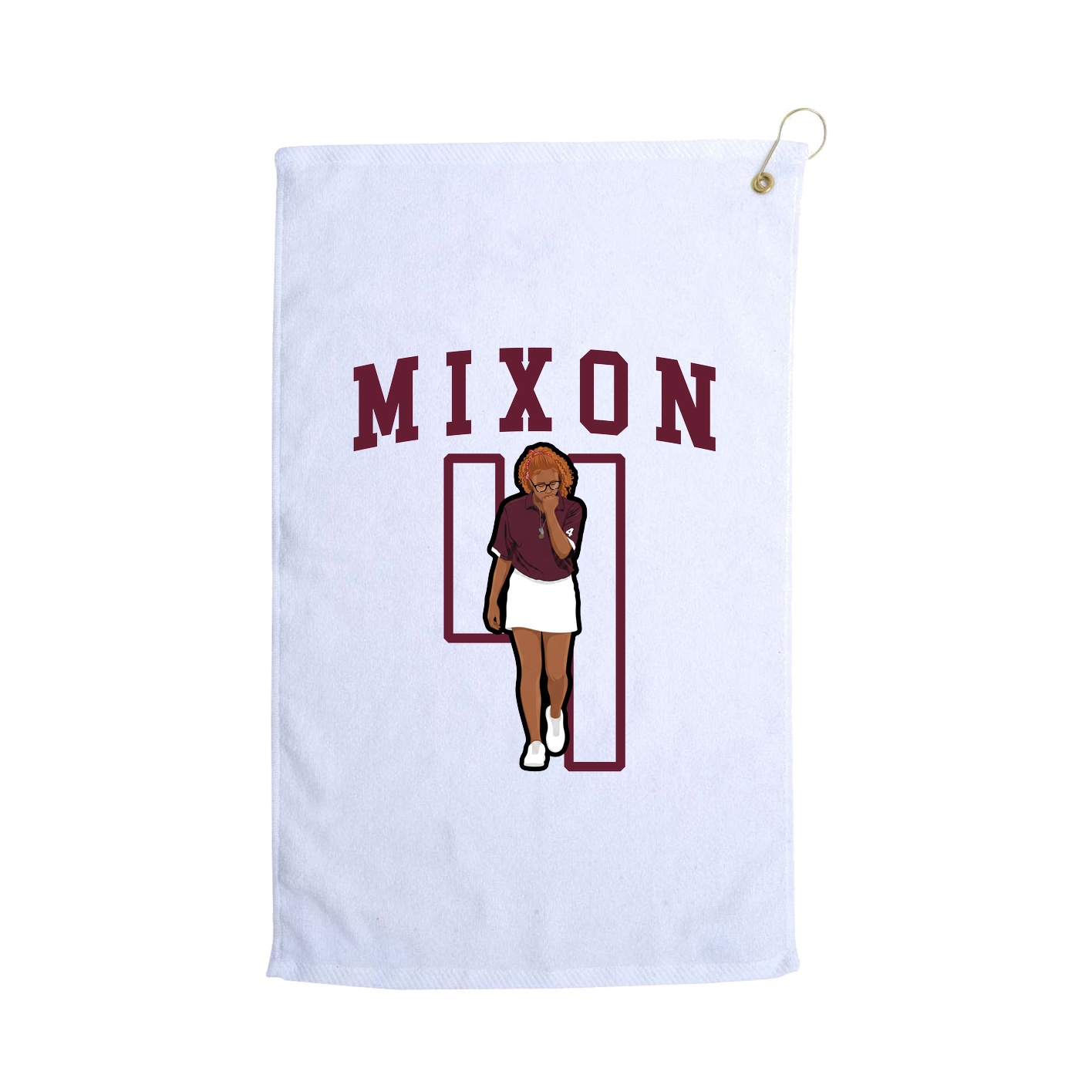 Golf Towel — Shirsey in White