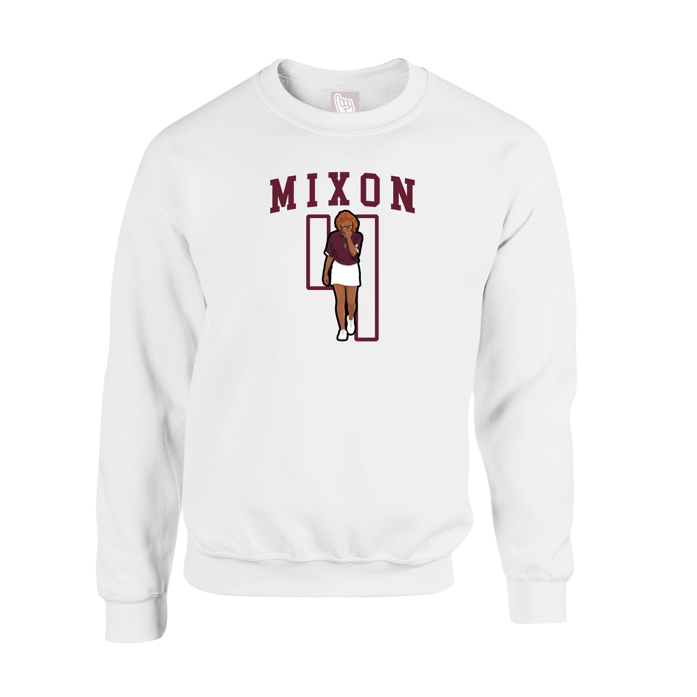 Fleece Crew — Shirsey in White